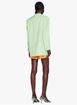 Sandro HARPER - Jasje Met Reverskraag | Groen 12 Sandro HARPER - Jasje Met Reverskraag | Groen -Kleding Winkel 4127037