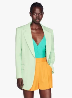 Sandro HARPER - Jasje Met Reverskraag | Groen