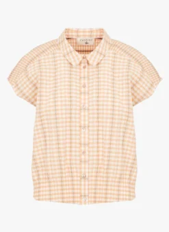 PARTIE DE CAMPAGNE - Top Met Klassieke Kraag Katoenblend | Veelkleurig