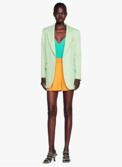 Sandro HARPER - Jasje Met Reverskraag | Groen 15 Sandro HARPER - Jasje Met Reverskraag | Groen -Kleding Winkel 4131598