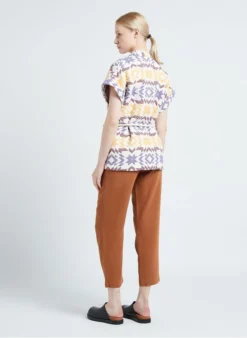 VIVE - Jasje Van Katoenmix Met Sjaalkraag | Beige 11 VIVE - Jasje Van Katoenmix Met Sjaalkraag | Beige -Kleding Winkel 4137621