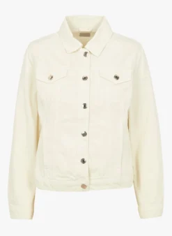 PENNYBLACK ALADINO - Katoenen Spijkerjasje Met Klassieke Kraag | Wit 7 PENNYBLACK ALADINO - Katoenen Spijkerjasje Met Klassieke Kraag | Wit -Kleding Winkel 4144184