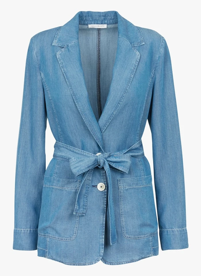 PENNYBLACK ELEVARE - Gestreepte Top Met Tuniekhals | Blauw 3 PENNYBLACK ELEVARE - Gestreepte Top Met Tuniekhals | Blauw - Afbeelding 3