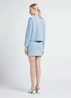 VALTER - Gewatteerd Spijkerjasje | Blauw -Kleding Winkel 4160708