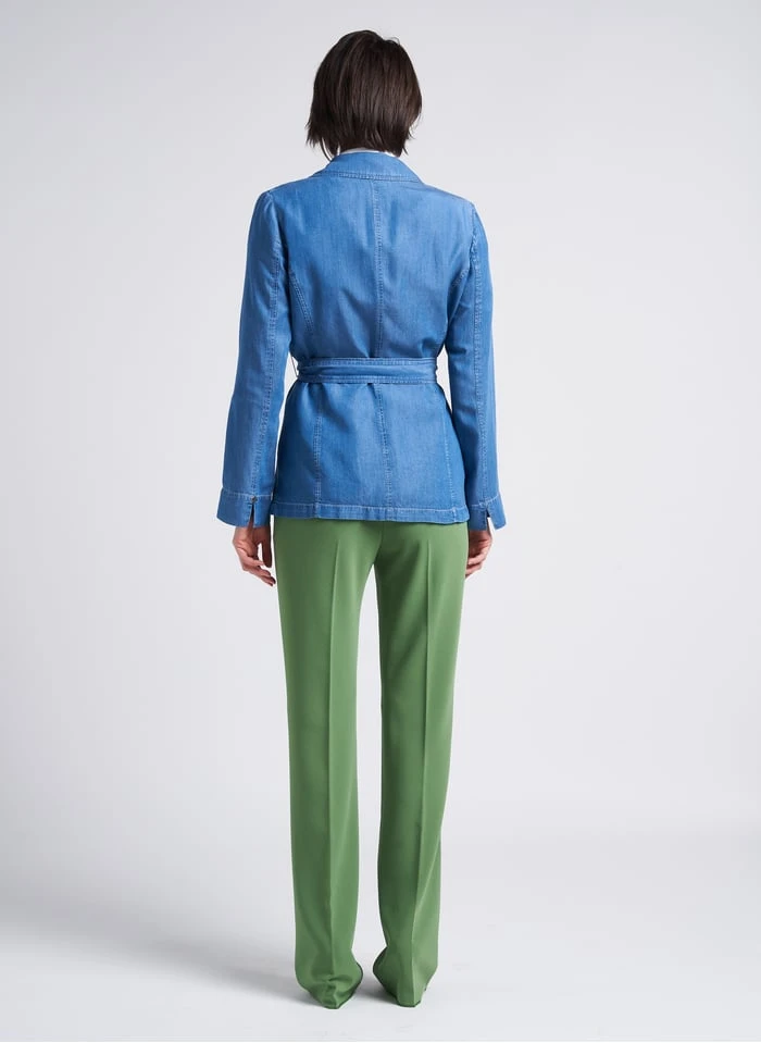 PENNYBLACK ELEVARE - Gestreepte Top Met Tuniekhals | Blauw 5 PENNYBLACK ELEVARE - Gestreepte Top Met Tuniekhals | Blauw - Afbeelding 5