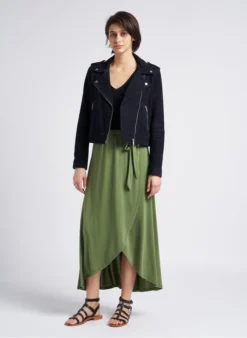 Ikks Leren Blazer | Blauw -Kleding Winkel 4162193