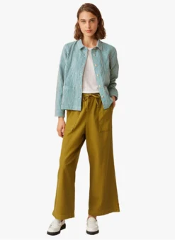 ERWOAN - Jasje Met Knoopsluiting Katoenblend | Gestreepte -Kleding Winkel 4213643