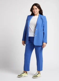 PERSONA CANOA - Jasje Met Reverskraag | Blauw 11 PERSONA CANOA - Jasje Met Reverskraag | Blauw -Kleding Winkel 4236255