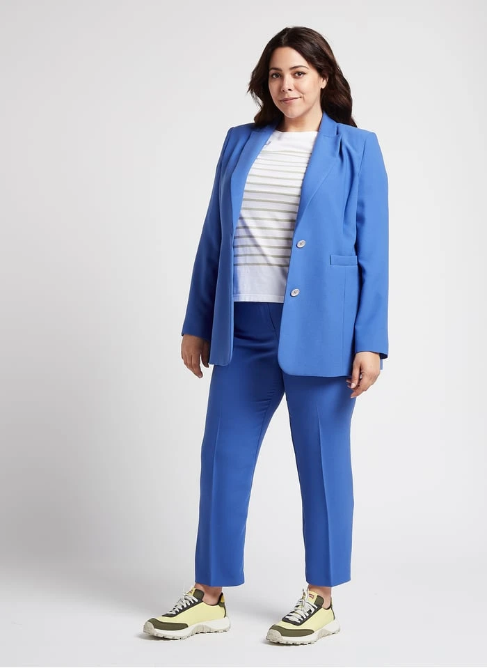 PERSONA CANOA - Jasje Met Reverskraag | Blauw 4 PERSONA CANOA - Jasje Met Reverskraag | Blauw - Afbeelding 4