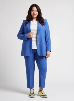 PERSONA CANOA - Jasje Met Reverskraag | Blauw 13 PERSONA CANOA - Jasje Met Reverskraag | Blauw -Kleding Winkel 4236257