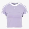 ADIDAS Katoenen T-shirt Met Ronde Hals | Violet