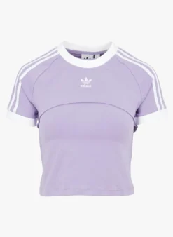 ADIDAS Katoenen T-shirt Met Ronde Hals | Violet