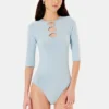ZAPA BLANCA - Body Met Ronde Hals | Blauw