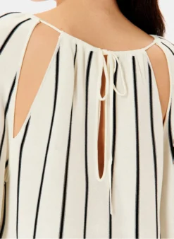 ZAPA NESSARI - Gestreepte Blouse Met Ronde Hals | Veelkleurig -Kleding Winkel 4257190