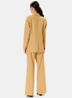 ZAPA VICTORIA - Blazer Van Gerecyclede Wol | Beige -Kleding Winkel 4257320