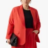 Vero Moda Curve CTROIANTHEA - Blazer | Oranje
