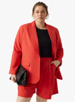 Vero Moda Curve CTROIANTHEA - Blazer | Oranje