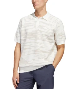 ADIDAS Nora Short Sleeve Polo - White/Brown -Kleding Winkel adidas nora short sleeve polo white brown 2