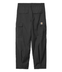 CARHARTT Cole Cargo Pant - Black Garment Dyed -Kleding Winkel carhartt cole cargo pant black garment dyed 4