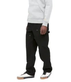 CARHARTT Double Knee Pant - Black/Rinsed