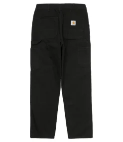 CARHARTT Double Knee Pant - Black/Rinsed -Kleding Winkel carhartt double knee pant black rinsed 4