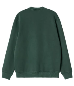 CARHARTT Duster Sweat - Discovery Green/Garment Dyed -Kleding Winkel carhartt duster sweat discovery green garment dyed 2