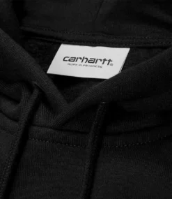 CARHARTT Hooded Chase Sweat - Black/Gold -Kleding Winkel carhartt hooded chase sweat black gold 6