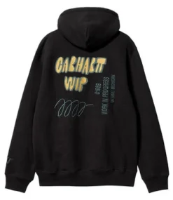 CARHARTT Hooded Signature Sweat - Black