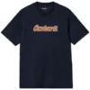CARHARTT Liquid Script T-Shirt - Blue