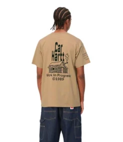 CARHARTT S/S Home T-Shirt - Dusty H Brown/Black