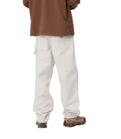 CARHARTT Single Knee Pant - Salt/Aged Canvas -Kleding Winkel carhartt single knee pant salt aged canvas 6