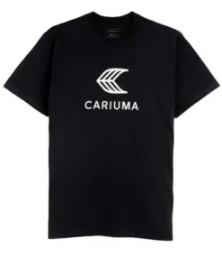 CARIUMA T-Shirt - Black/Off White Logo