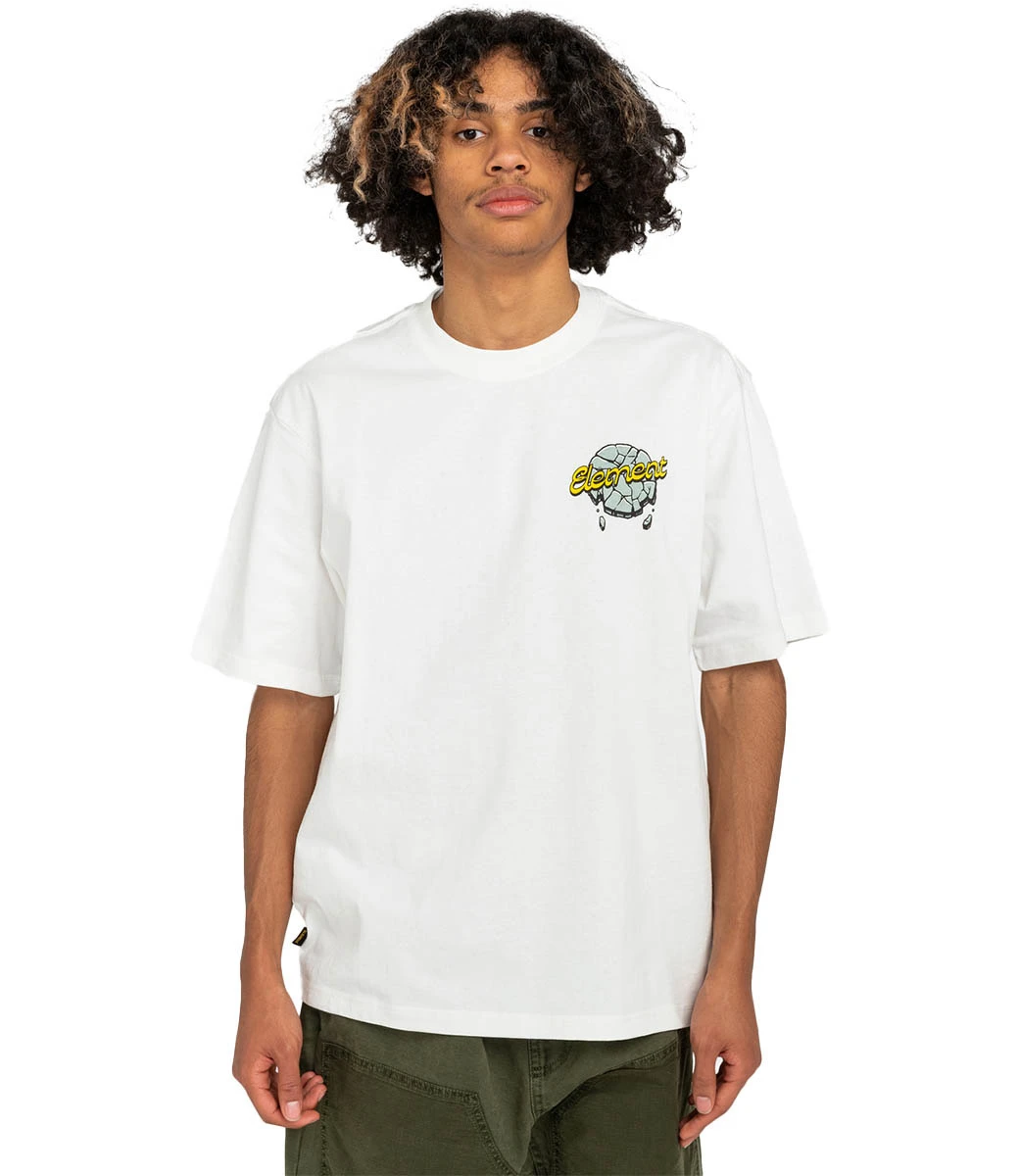 ELEMENT Burleys Jungle Tees - Off White 3 ELEMENT Burleys Jungle Tees - Off White - Afbeelding 3