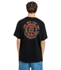ELEMENT Hirotton Botanical T-Shirt - Flint Black