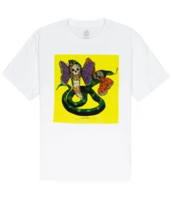 ELEMENT Hirotton Snake T-Shirt - Optic White -Kleding Winkel element hirotton snake t shirt optic white 7