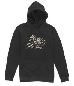 Kleding Winkel -Kleding Winkel feelings hand hooded sweatshirt black 1
