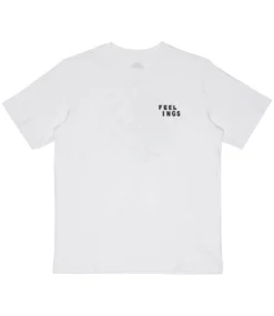 FEELINGS I See You Ss Tee - White -Kleding Winkel feelings i see you ss tee white 2
