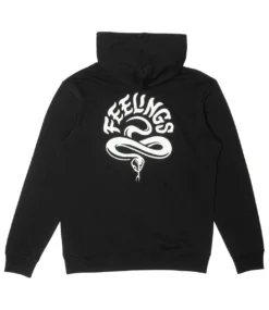 Kleding Winkel -Kleding Winkel feelings snake hoodie black 1