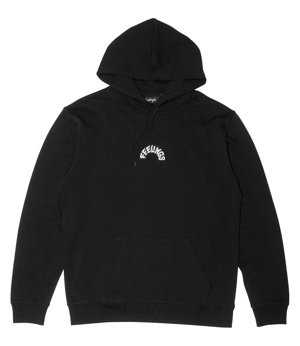 FEELINGS Snake Hoodie - Black 3 FEELINGS Snake Hoodie - Black - Afbeelding 3