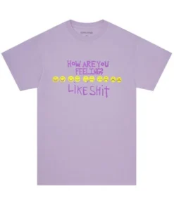 FUCKING AWESOME How Are You Feeling Tee Orchid - Orchid