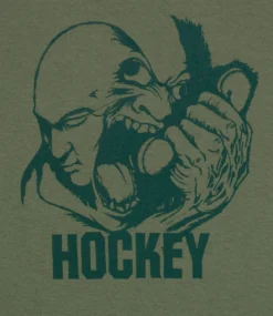 HOCKEY Please Hold T-Shirt - Army -Kleding Winkel hockey please hold t shirt army 2