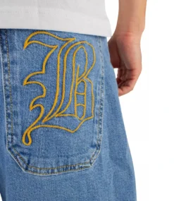 HOMEBOY X-Tra Monster Gothic Denim - Moon -Kleding Winkel homeboy x tra monster gothic denim moon 5