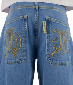 HOMEBOY X-Tra Monster Gothic Denim - Moon -Kleding Winkel homeboy x tra monster gothic denim moon 6