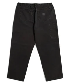 HUF Belden Double Knee Pant - Black -Kleding Winkel huf belden double knee pant black 8