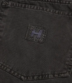 HUF Belden Double Knee Pant - Black -Kleding Winkel huf belden double knee pant black 9