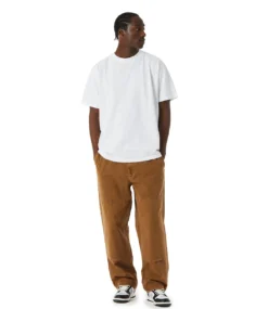 HUF Belden Double Knee Pant - Rubber -Kleding Winkel huf belden double knee pant rubber 4