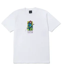 HUF Black Widow S/S Tee - White