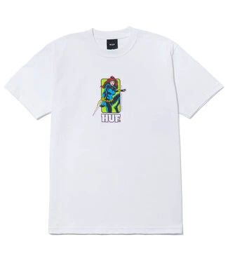 HUF Black Widow S/S Tee - White 1 HUF Black Widow S/S Tee - White