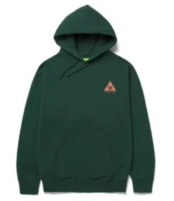 HUF Brick Lurk Pullover Hoodie - Forest Green