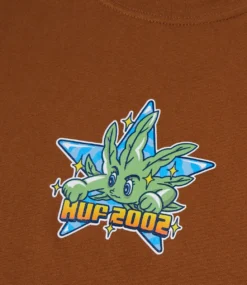 HUF Bud Boy T-Shirt - Rubber -Kleding Winkel huf bud boy t shirt rubber 3